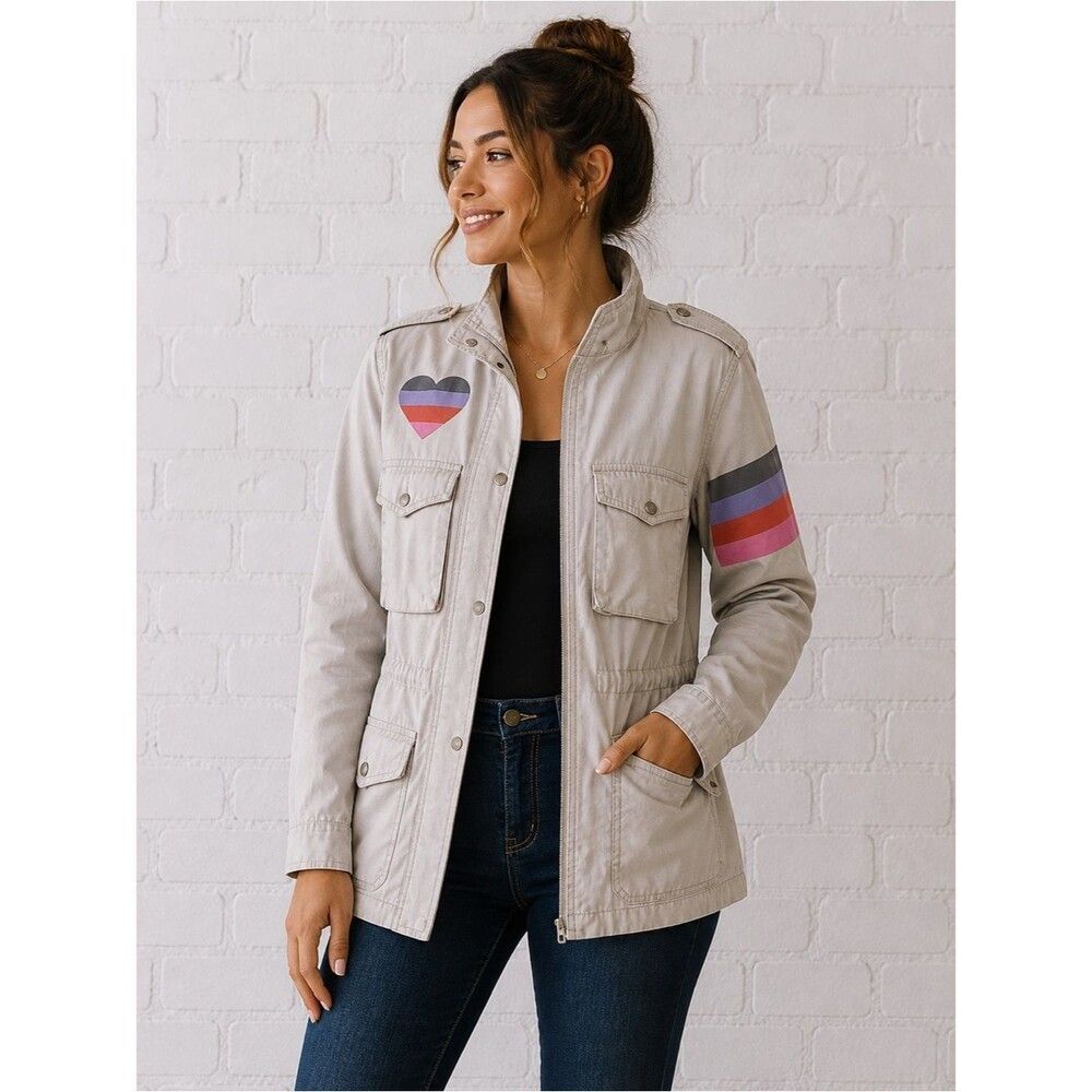 Freecity The Gap Go Free Military Army Utility Field Jacket